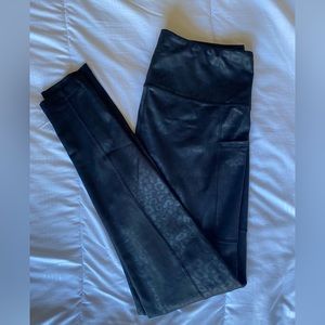 CVG Black Leopard full length leggings. Very good used condition.